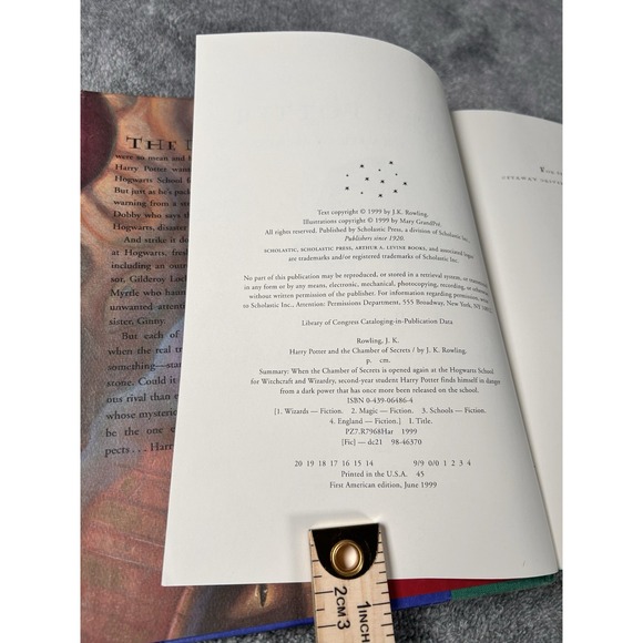 Harry Potter Books Hardcover Lot of 5 1,2,3,5,6 - 1st US Edition - Picture 5 of 9